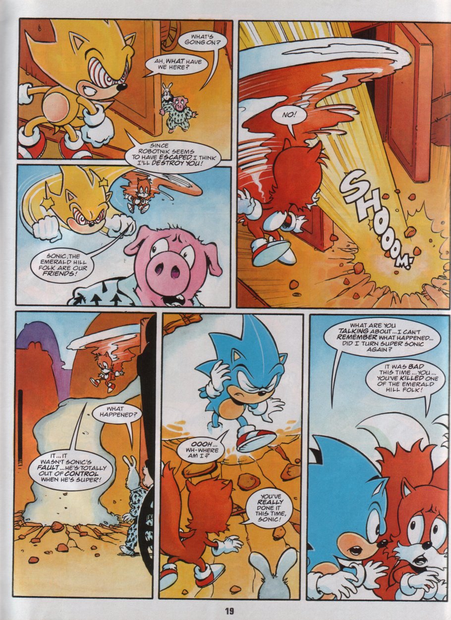Sonic Holiday Special - Summer 1996 Page 20